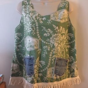 Thrifty trixxie Brand Top